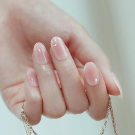 Uñas En Gel Listas (Press On) Syrup Cheek