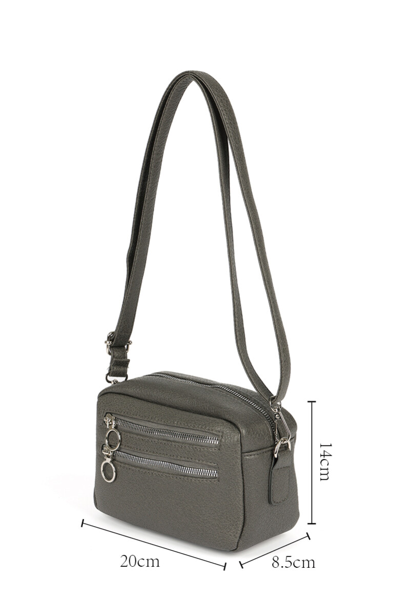 Bandolera Balsamo Gris oscuro