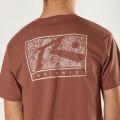 T-SHIRT INDIE RUSTY Bordeaux