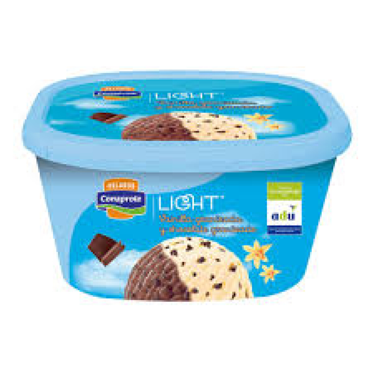 HELADO CONAPROLE 2L LIGHT VAINILLA CHOCO 