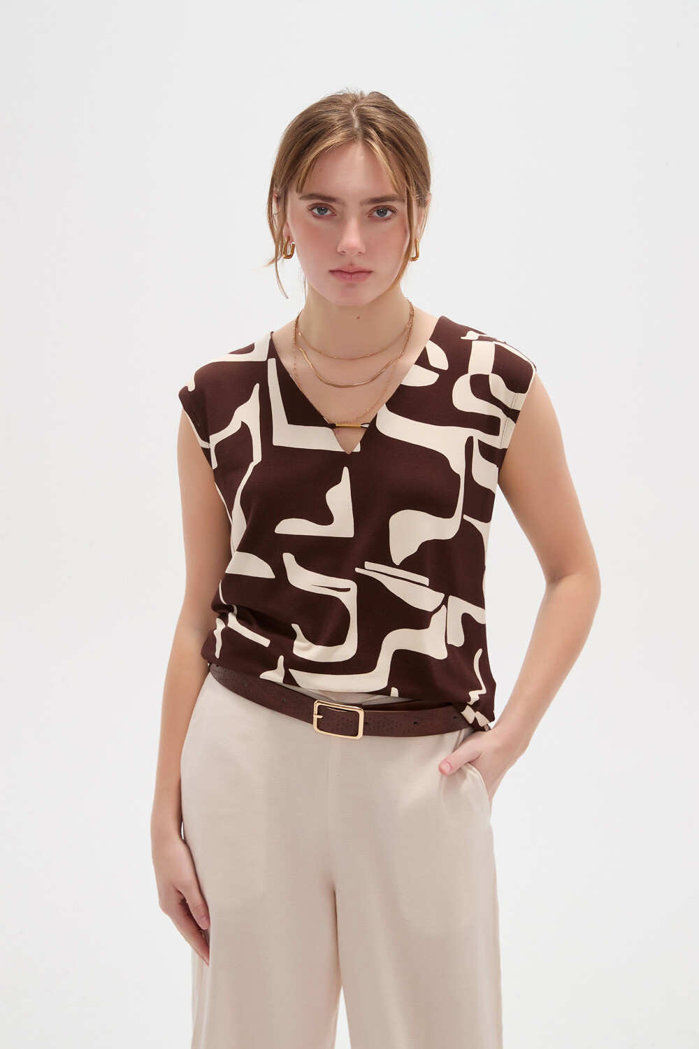Blusa Olsar Estampado 1