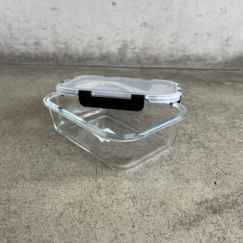 Tupper hermético de vidrio M