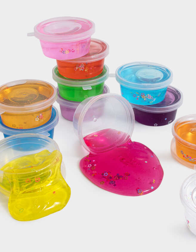 Lúdico Slime Set De Masas Apretables - Combinacion Multicolor