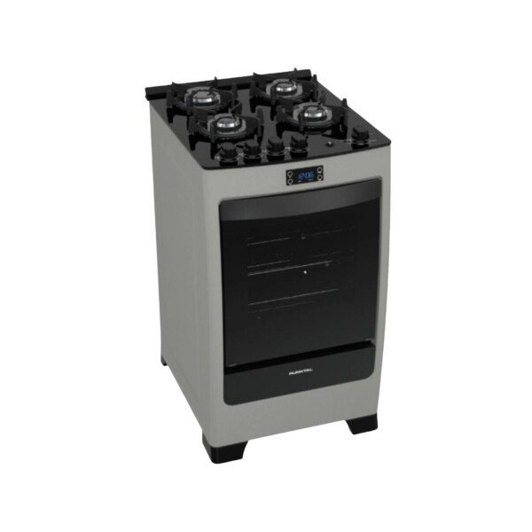 COCINA S/GAS - TERMOCUPLA- MESA VIDRIO - ENC. ELEC.- AUTO LIMP. negro