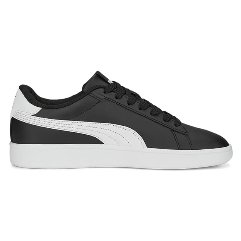 Championes PUMA SMASH 3.0 L JR de Mujer - 392031 03 Negro-blanco