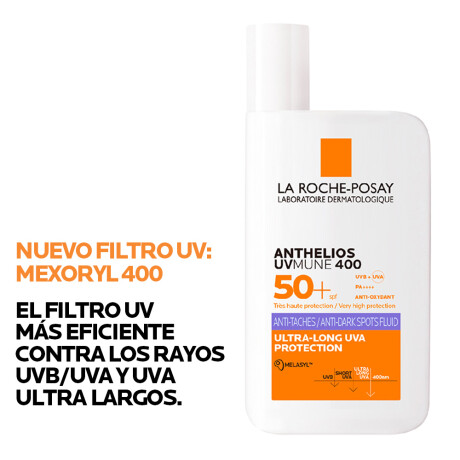 Protector Solar Facial La Roche-Posay Anthelios UV-MUNE Fuido Antimanchas FPS50 50ml Protector Solar Facial La Roche-Posay Anthelios UV-MUNE Fuido Antimanchas FPS50 50ml