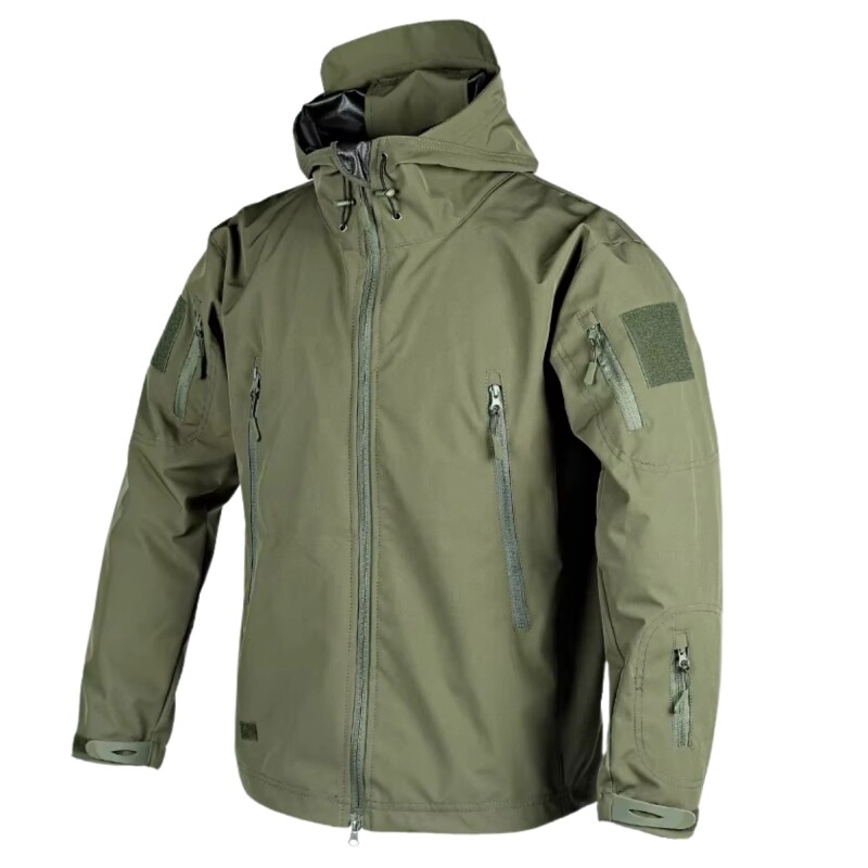 Campera táctica en neopreno Verde