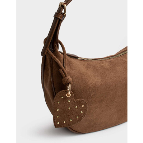 Bandolera Patchwork Marron Medio
