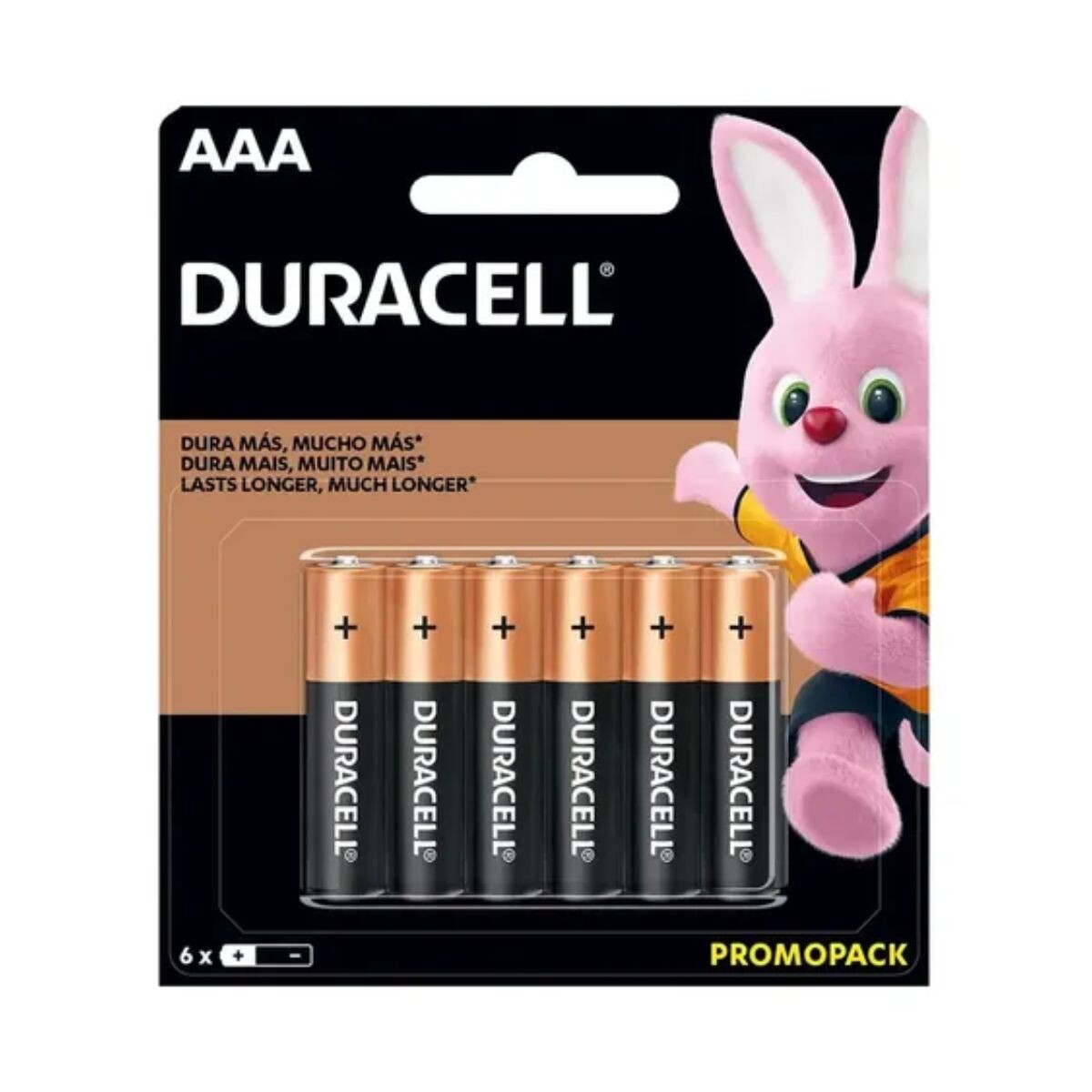 PILA DURACELL AAA PROMOPACK X6 Pila Duracell Aaa Promopack X6