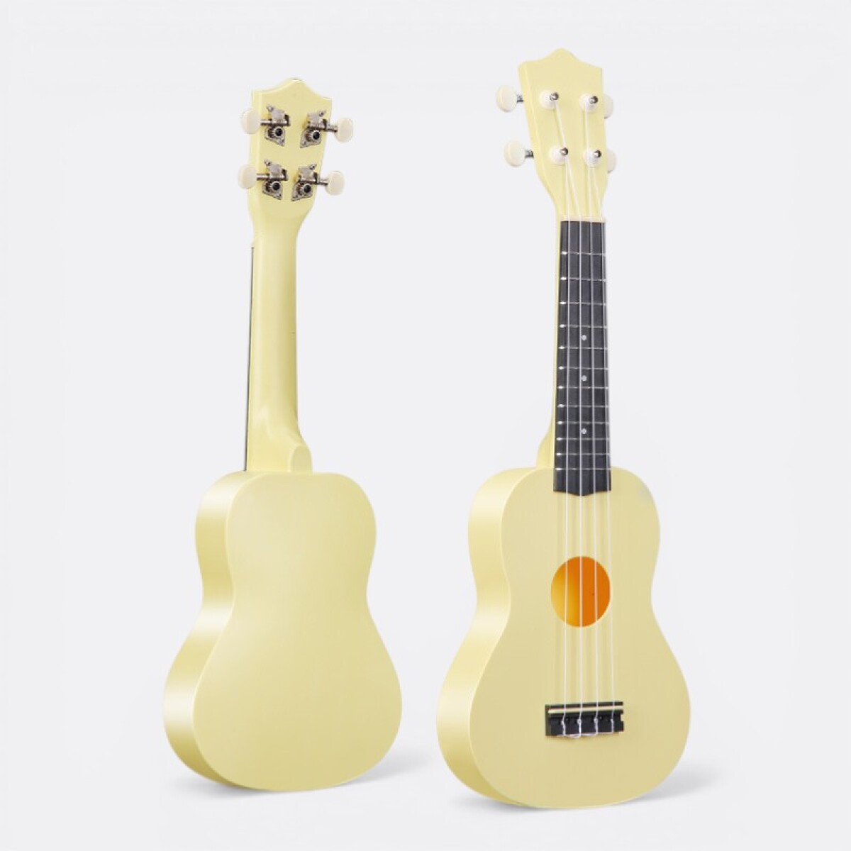 Guitarra Infantil Color Liso - Amarillo 
