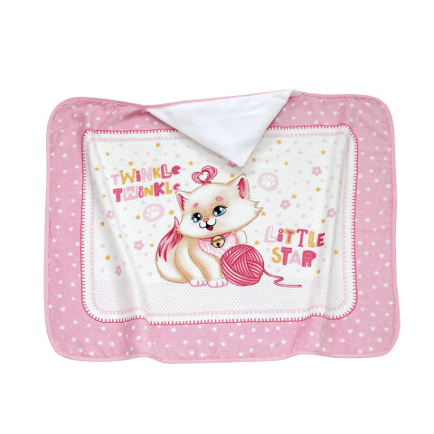 Toalla Con Capucha Bebé Döhler Velour 90 x 70 cm GATITA BABY