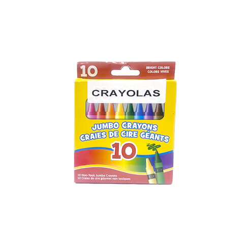 Outlet Crayolas infantiles x10 Outlet Crayolas Infantiles X10