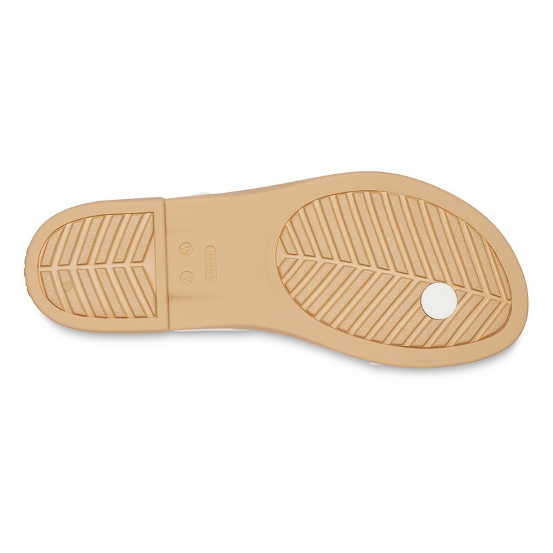 Sandalias Crocs Tulum Beige