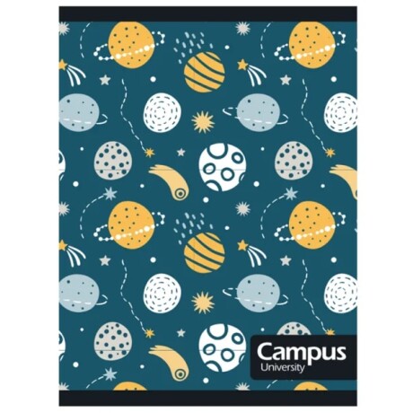 Cuaderno Campus 48 Hojas Cuadriculado Planetas