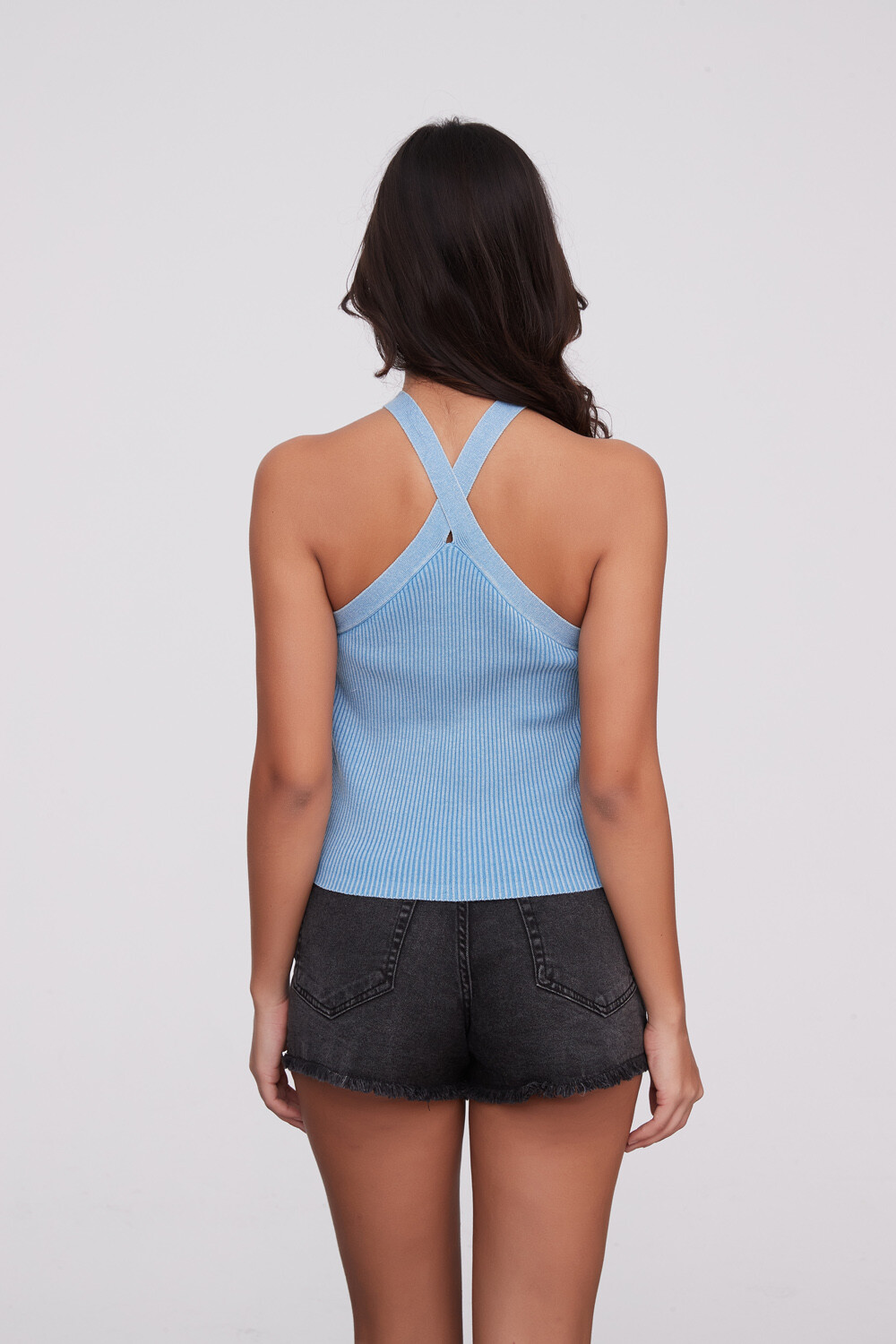 Tops Baie Azul Grisaceo