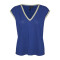 VMGALDORA SL TOP JRS BTQ Mazarine Blue