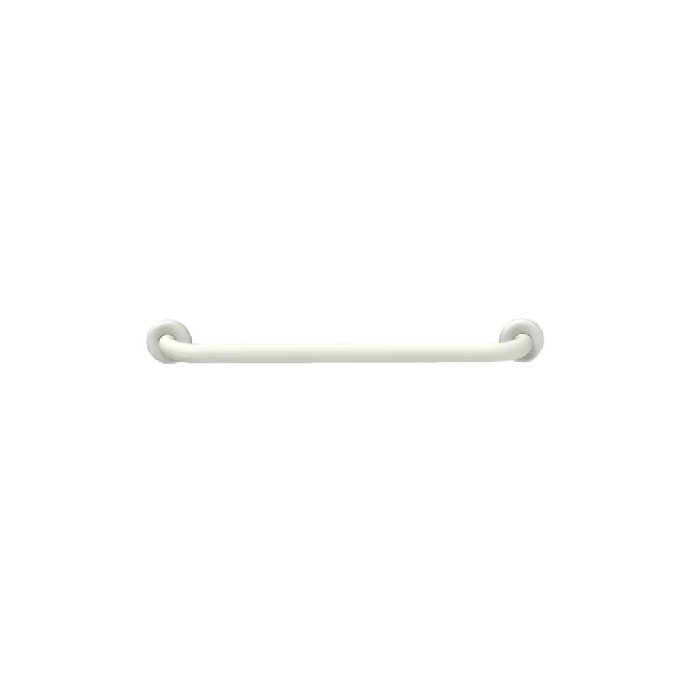 Barra de apoyo horizontal 457 mm blanco anti-bacterial Barra De Apoyo Horizontal 457 Mm Blanco Anti-bacterial