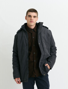 300781 CAMPERA HARRINGTON LABEL Azul Oscuro