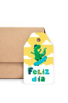 TAG COLGANTE FELIZ DÍA 5X8,5 cm DISEÑO 1