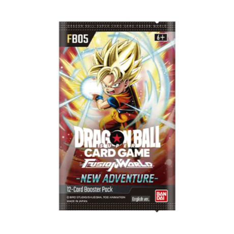Booster Dragon Ball Super Fusion World New Adventure [Inglés]