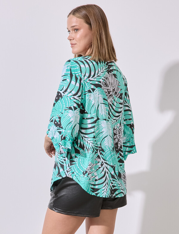 Blusa Print VERDE/MULTI