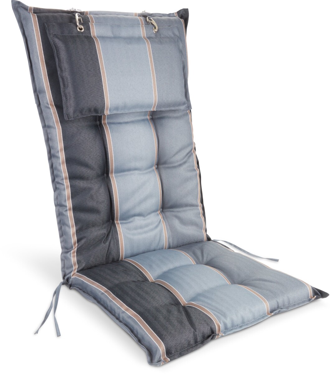 Almohadón jardín silla reclinable AKKA gris 