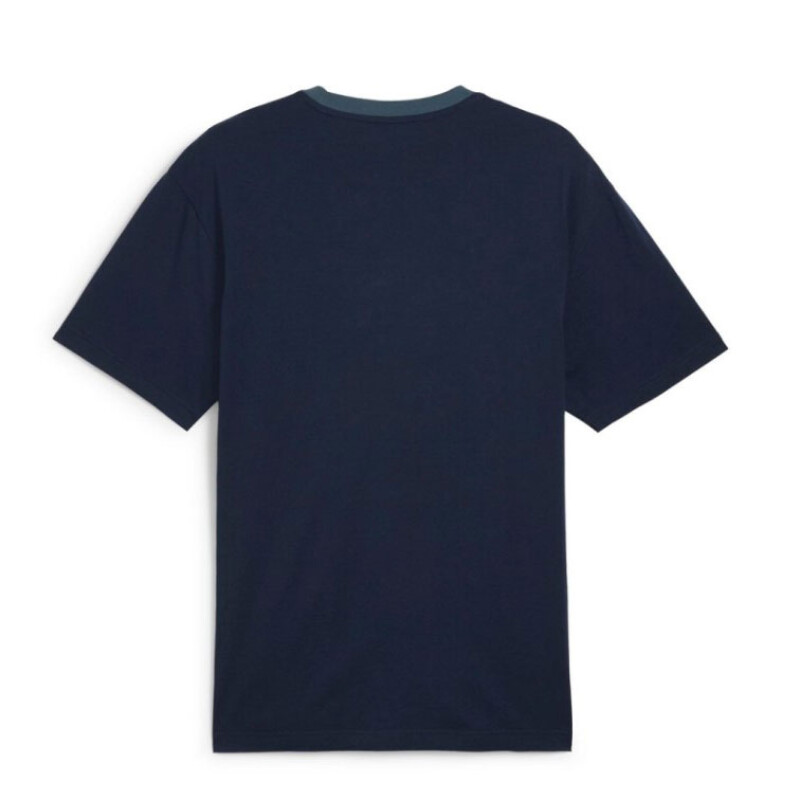 Remera de Hombre Puma Power Colorb Azul Marino - Azul Piedra