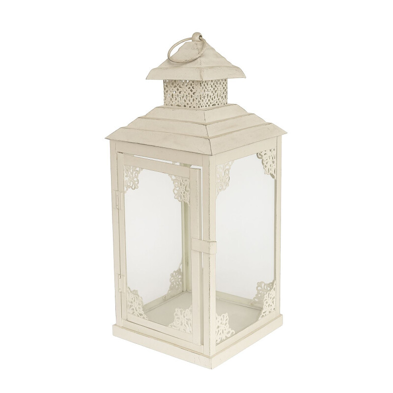 FAROL EN METAL PLATINADO FAROL EN METAL PLATINADO