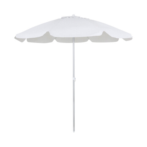 Sombrilla para Playa UV Bel 100 x 160 cm Blanco