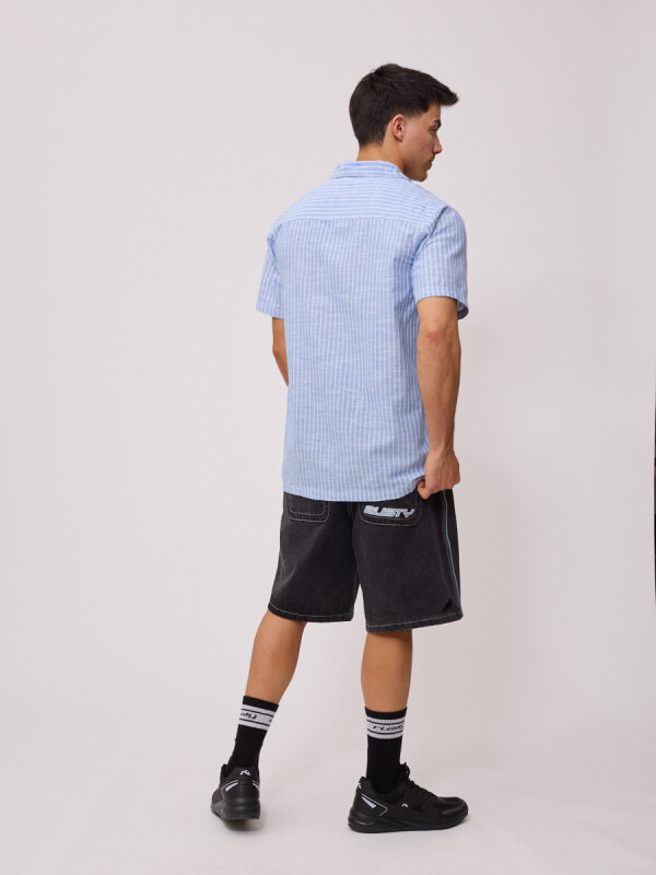 CAMISA ERIAN RUSTY Celeste