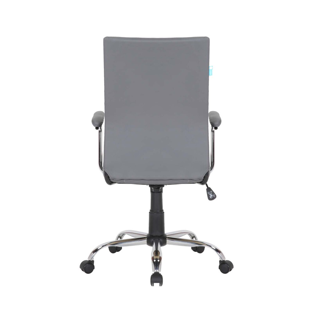 SILLA DE ESCRITORIO MALLA-Y-METAL GRIS D-218
