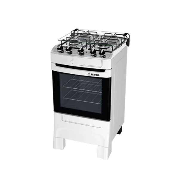 COCINA ELDOM BREMEN 4H CON GRILL ELECTRICO BLANCA COCINA ELDOM BREMEN 4H CON GRILL ELECTRICO BLANCA