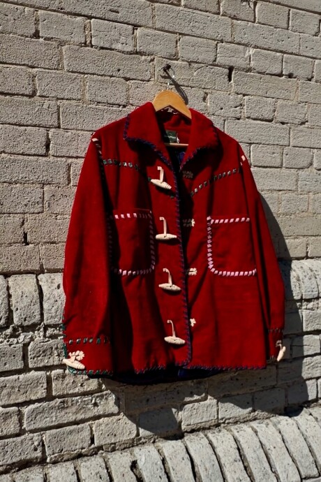 Unexpected Jacket Rojo
