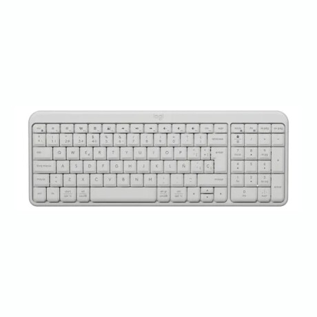 Teclado Inalámbrico LOGITECH K250 BT Con Teclado Numérico - White Teclado Inalámbrico LOGITECH K250 BT Con Teclado Numérico - White