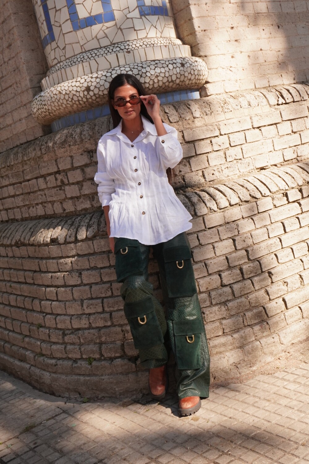 Corset Shirt Blanco