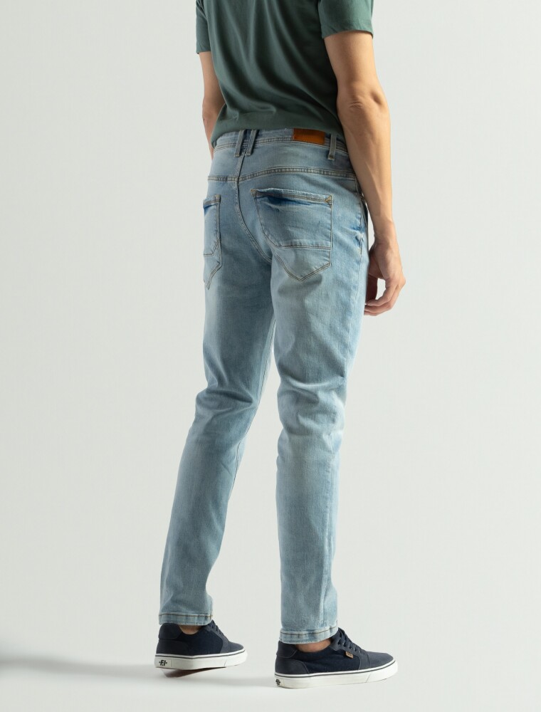 Jean Forum Slim Fit Azul Medio