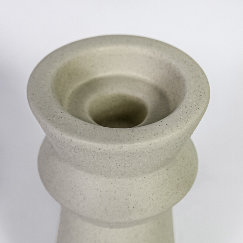 PORTA VELA CERAMICA 7.5X15.5CM Unica