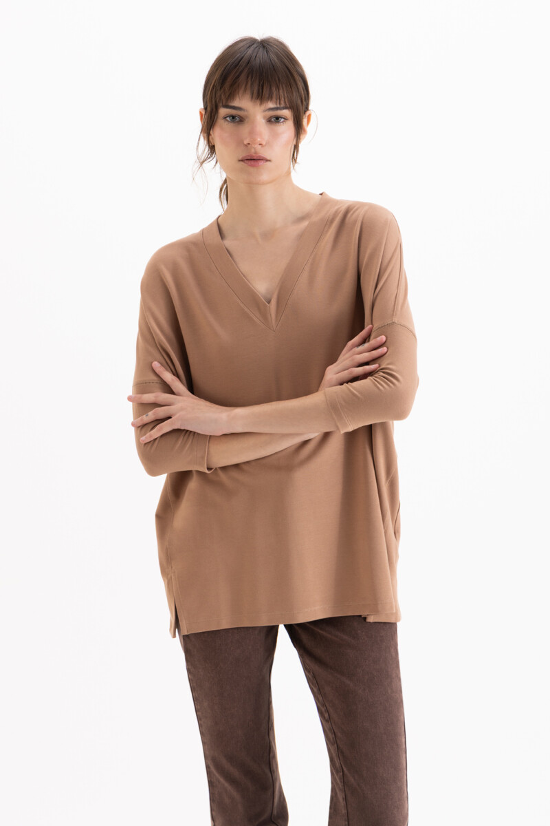 REMERA ANNE Camel
