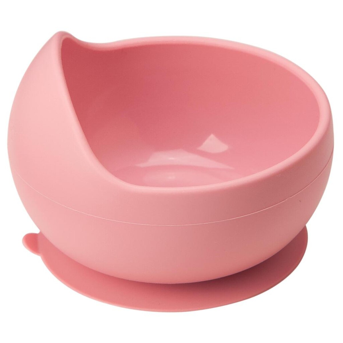 Bowl con ventosa silicona BUBA - rosado 