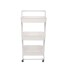 Carrito Organizador Cocina 3 Estantes Carro Con Ruedas Almacenamiento Imback Color Blanco Carrito Organizador Cocina 3 Estantes Carro Con Ruedas Almacenamiento Imback Color Blanco