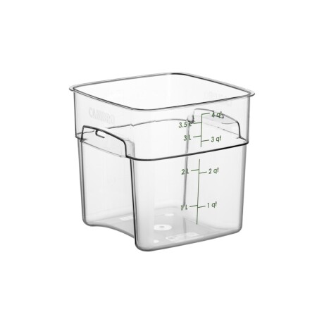 Recipiente Cuadrado de Policarbonato 3.8 Litros FreshPro Recipiente Cuadrado de Policarbonato 3.8 Litros FreshPro