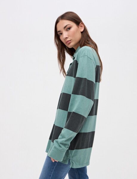 Remera polo New chicago Verde