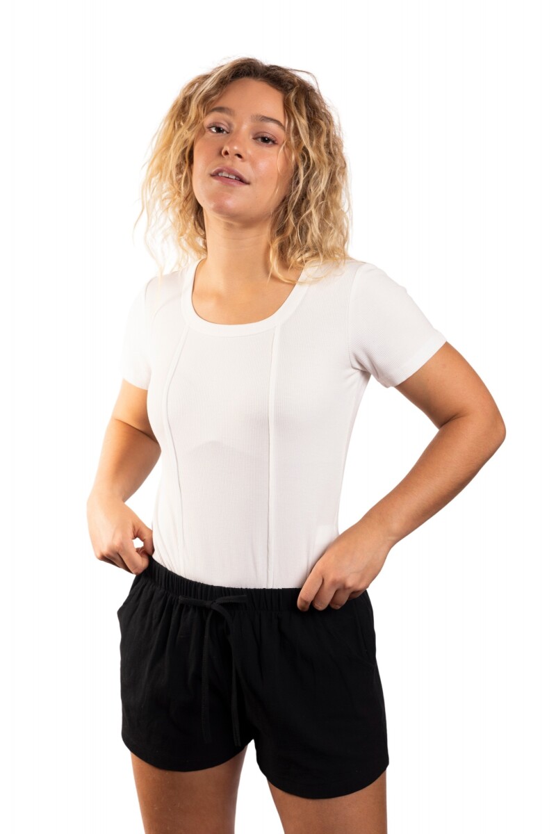 CHERRY SHORT - BLACK 