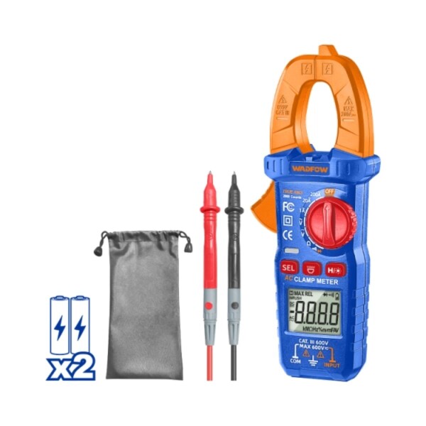 PINZA AMPERIMETRICA AC200A WADFOW Pinza Amperimetrica Ac200a Wadfow