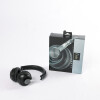Auriculares bluetooth VJ083 con vincha ajustable negro Auriculares bluetooth VJ083 con vincha ajustable negro
