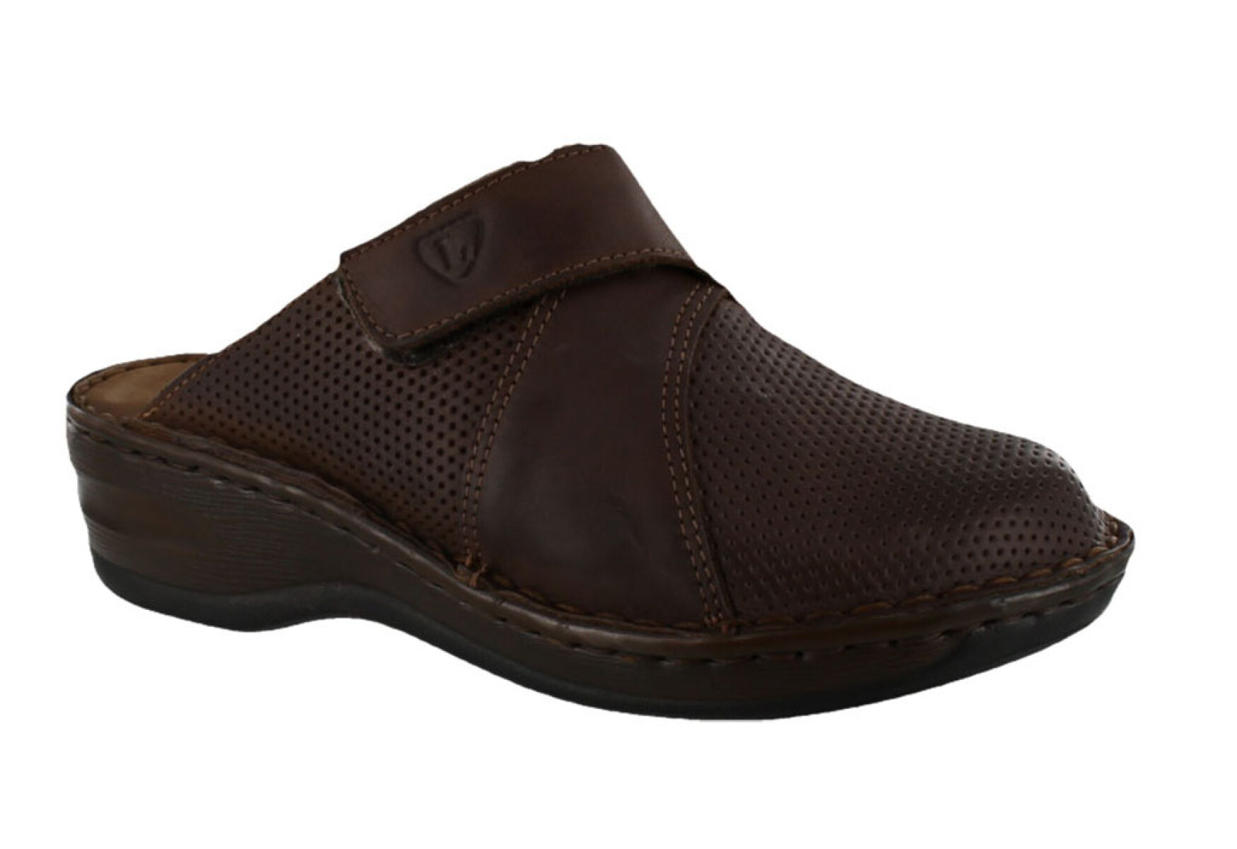 Zuecos de Mujer Lombardino Lexus Dama - Marrón (Nobuk) 