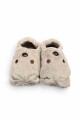 PANTUFLA NIÑOS CERRADA DISEÑO OSO Beige