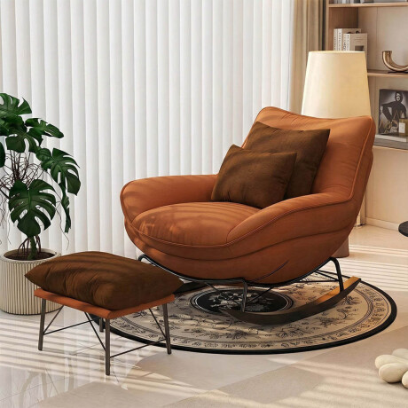 Sillón Butaca Mecedor Grande Posapies Almohadones Sillón Butaca Mecedor Grande Posapies Almohadones