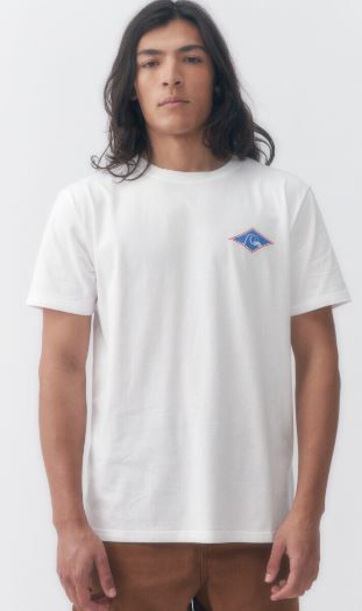 T-SHIRT QUIKSILVER 40605 - BLANCO 