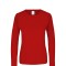 Camiseta a la base dry fit manga larga dama Rojo